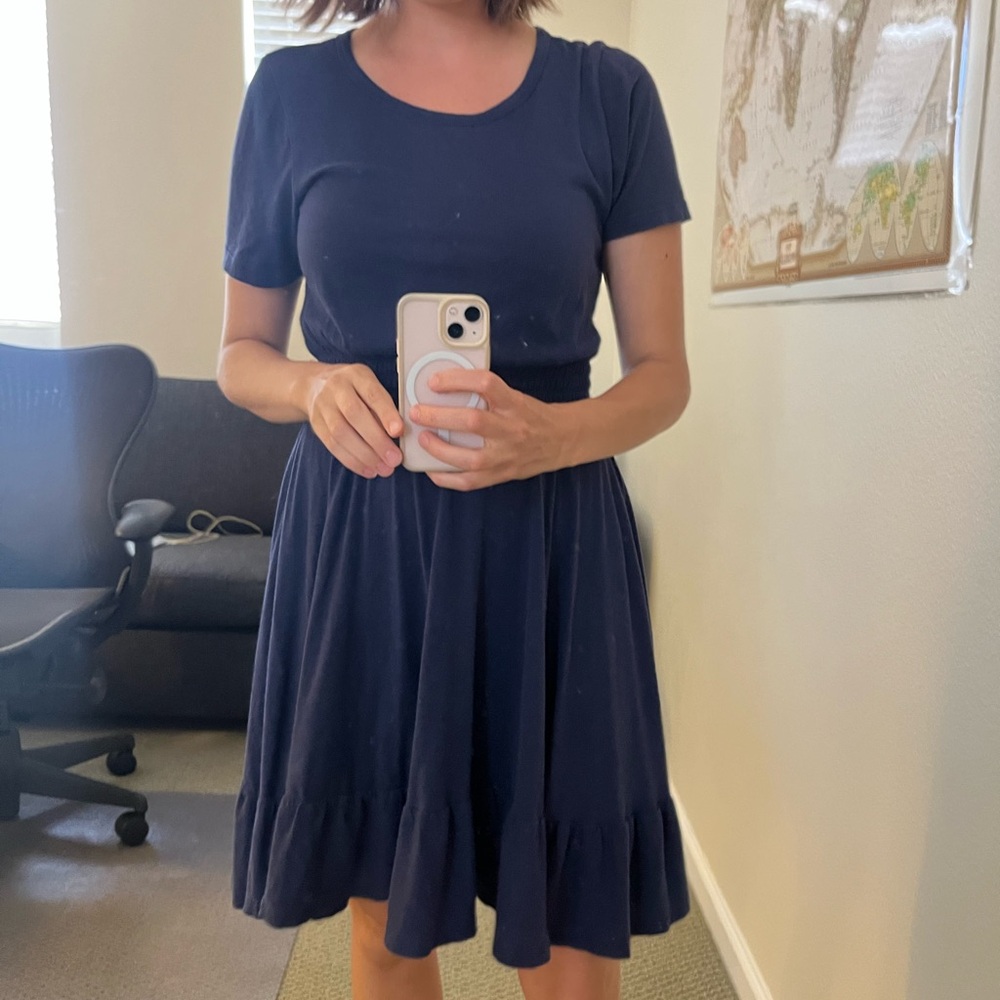 Navy Blue Dress